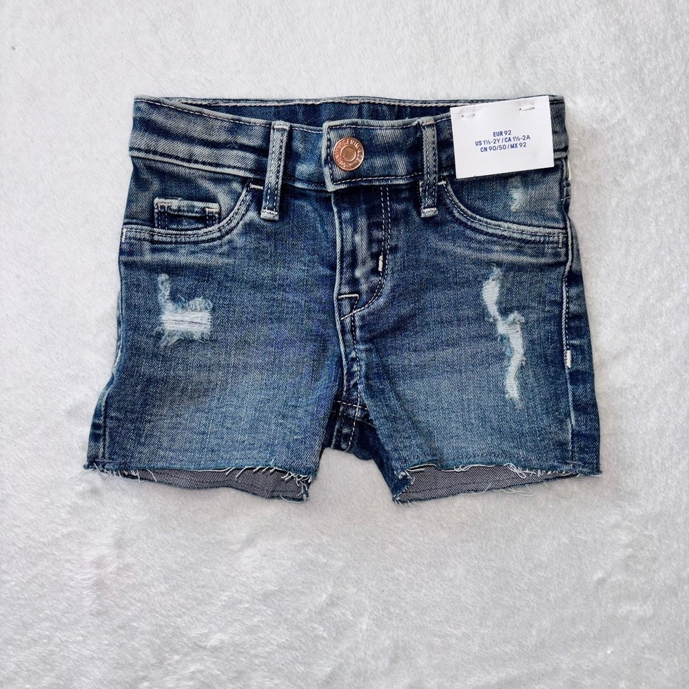 H&M Denim Toddler Distressed Jean Shorts